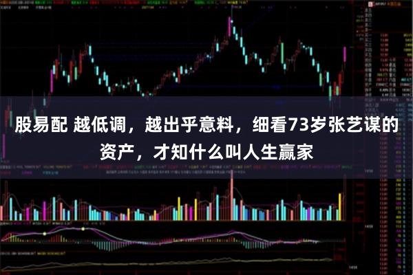 股易配 越低调，越出乎意料，细看73岁张艺谋的资产，才知什么叫人生赢家